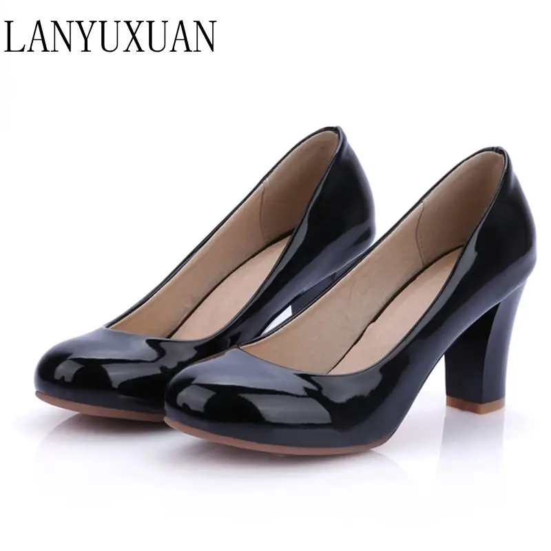 2017 Fashion Big Size 31-47 4 Colour New Spring Autumn Women\'s Pumps Women High Heels PU Party  Wedding Shoes 222-7