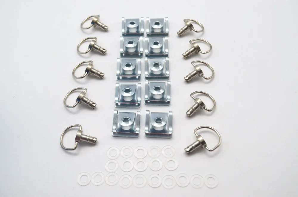 17mm Quick Release D-ring Turn Race Fairing Fastener Universal For Honda for BMW For DUCATI Motorcycle Accessories