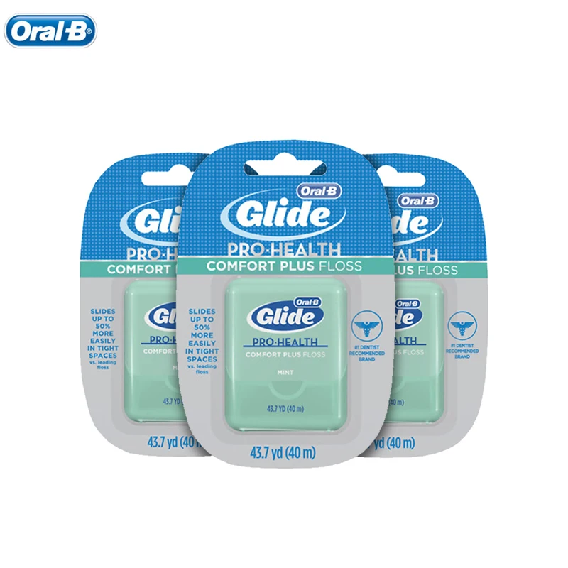 Oral-B Dental Floss Diagnostic-tool Dental Teeth Floss Gilde Pro-health Comforte Floss Mint Oral Hygiene Gum Care Thread 40M