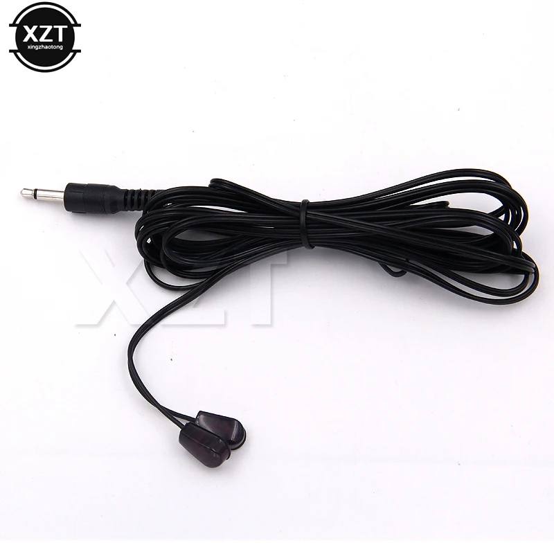 1PC Newest 3M Dual Infrared (IR) Emitter Extension Cable With 3.5mm Jack Plug For Xbox TV Set STB/DVD/DVR/PV