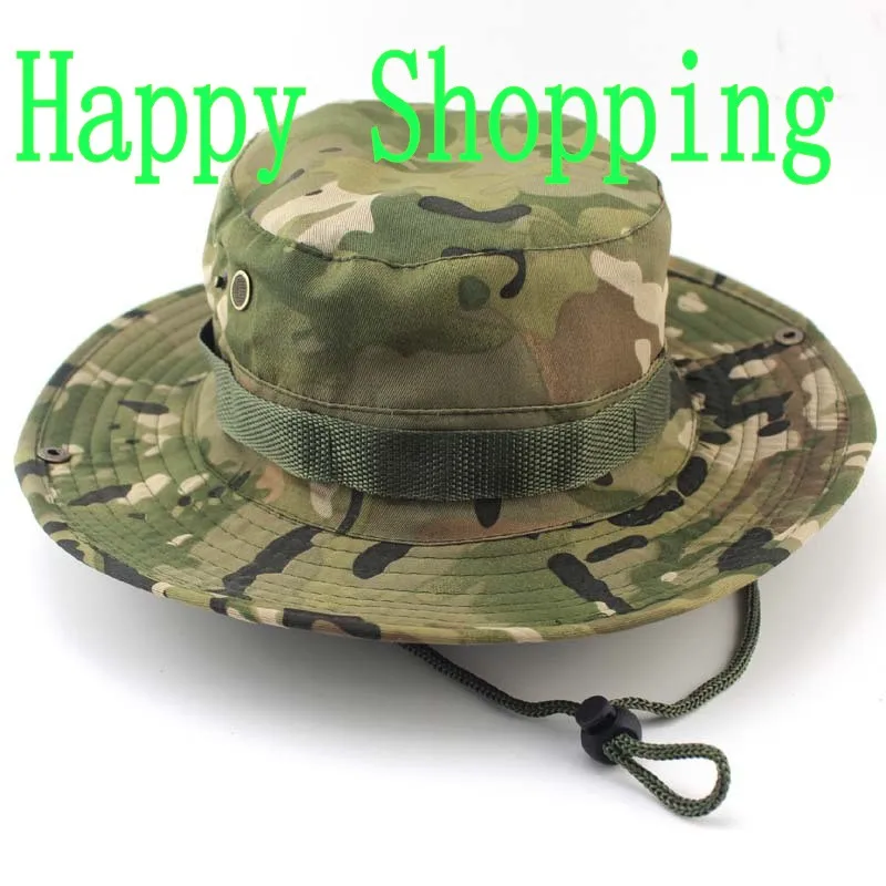 Mens Woman BONNIE HATS Round-brimmed Sun Boonie Cap CP Multicam