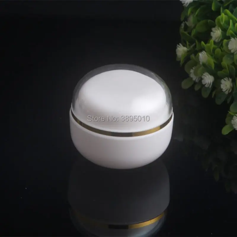 

30g Plastic Cream Jar Women Empty Cosmetic Vail Small Eyeshadow Pot Refillable bottle F1102