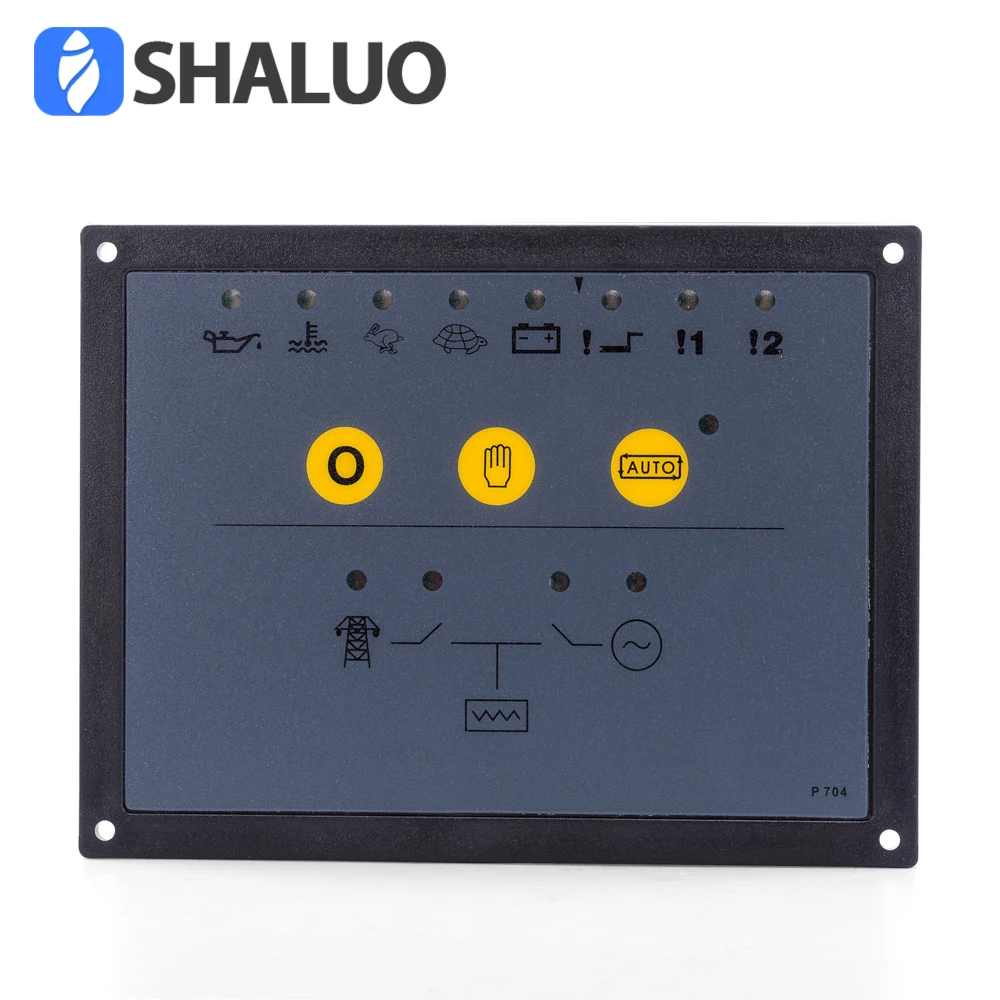 Mebay 704 DSE704 Generator Engine Controller Unit AMF Auto Start Mains Failure Control Panel Monitoring Board Genset Parts P704