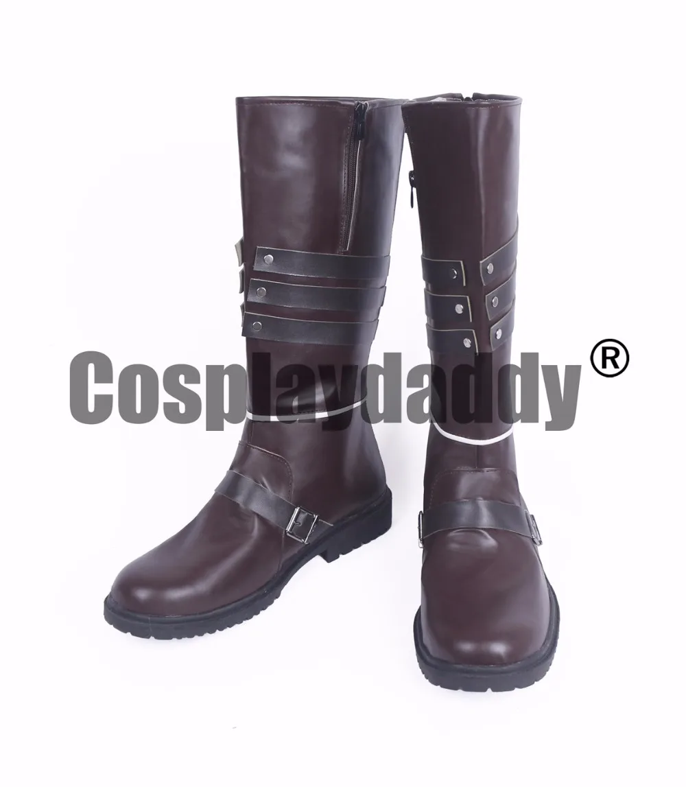 God Eater 2 Rage Burst Male Protagonist Blood Alpha Game Cosplay Shoes Boots S008