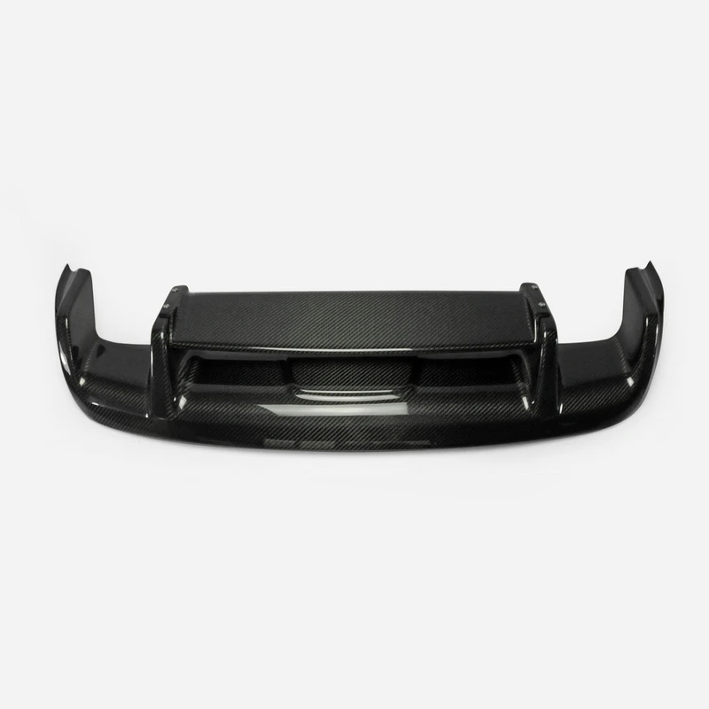 

For MX5 NC NCEC Roadster Miata Carbon Fiber GVN Style Rear Diffuser With Centre Flap Full Glossy Fibre Finish Bumper Lip Trim