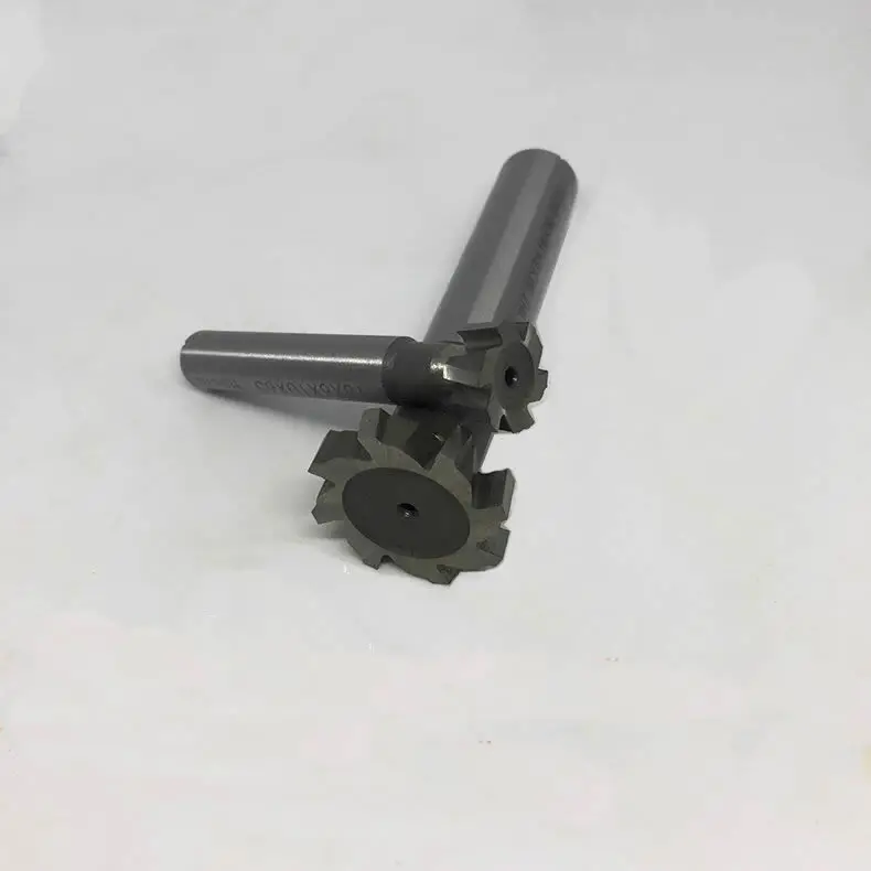 Free Shipping 1PCS 10*2*3*4*5 high speed steel Straight shank T groove milling cutter T type Straight shank milling cutter