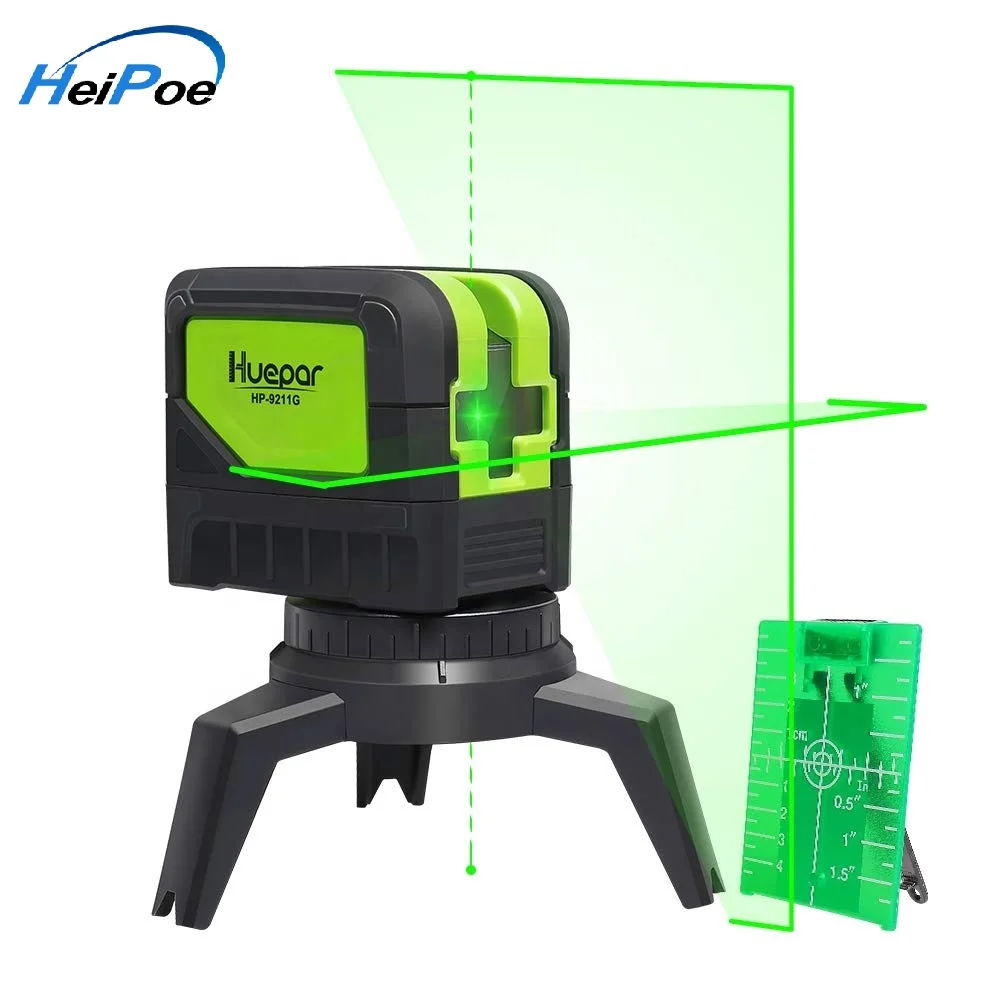 

Hot Selling Mini Cross 2 Lines Green Laser Level Green Beam Self leveling Cross lines