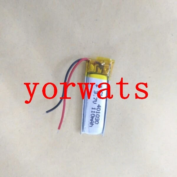 New Hot A Rechargeable Li-ion Cell  3.7V polymer lithium battery 401030 041030 110mah  BT0202 general