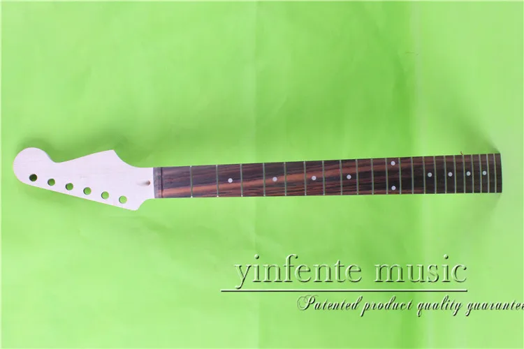 

25.5" Electric guitar neck flame maple made Bolt on rose wood fingerboard fine quality 22 fret 0026#