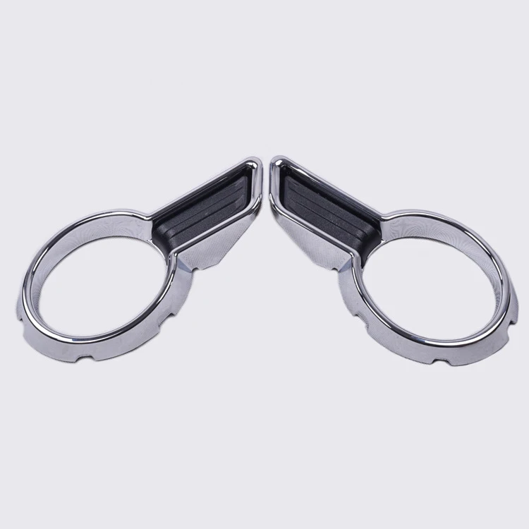

2017 hilux chrome trim revo chrome fog lights trim for toyota hilux revo 2015 2016 hilux fog lights decorative plate part 4pcs