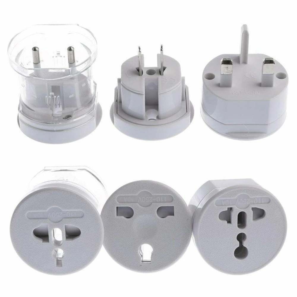 1PCS Multi-function US/UK/EU/AU Travel Adapter All in one Universal Plug Adaptor Electric Power Socket Converter Outlet Plug