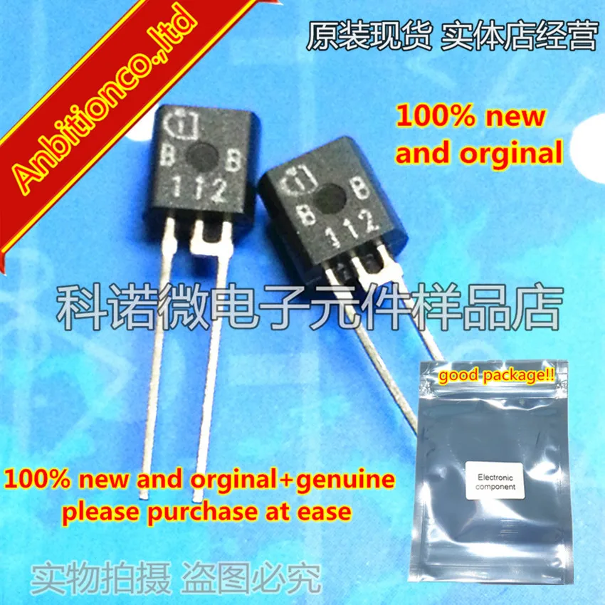 

10pcs 100% new and orginal BB112 TO-92-2 Silicon Variable Capacitance Diode in stock