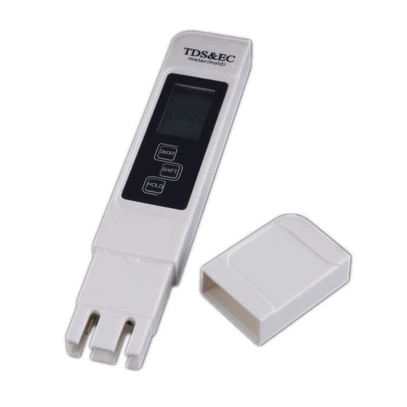 Digital Water Quality Tester TDS EC Meter Range 0-9990us/cm Multifunctional Water Purity Temperature Meter TEMP PPM Tester Tools