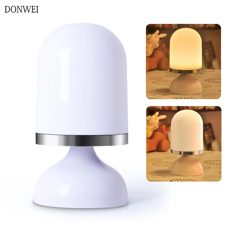 

Donwei USB Rechargeable touch sensing portable lamp novelty creative home sleep atmosphere LED Decorative night light