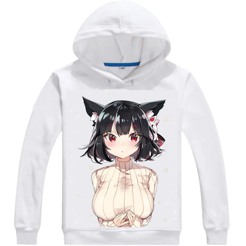 Bilan Hangxian Hoodies Multi-style Hooded hoodie Bilan Hangxian Enterprise Atago Unicorn Yamashiro Cosplay Sweatshirts