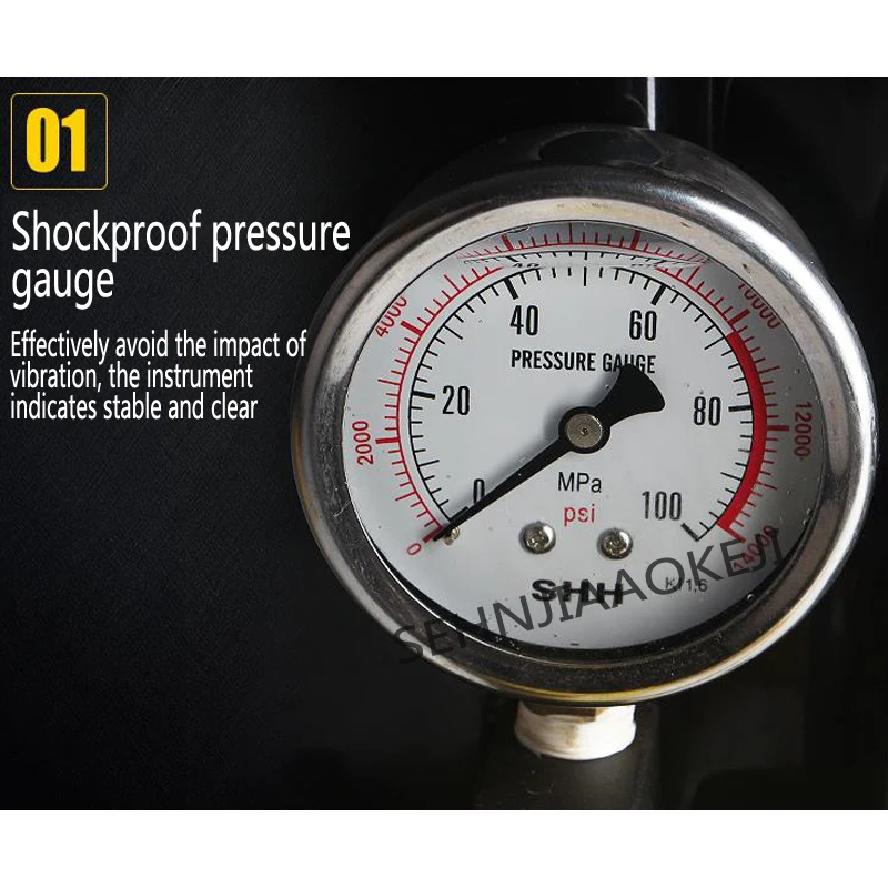 2L مضخة الزيت الهيدروليكي المحمولة مضخة هيدروليكية كهربائية صغيرة جدا 3700r/دقيقة مضخة كهربائية عالية الضغط 110 فولت/220 فولت 1 قطعة #4