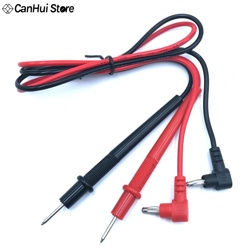 1 Pair 1000V Ammeter Test Cord Useful Universal Multimeter Multi Meter Voltmeter Lead Probe Wire Pen Cable XL830L Digital