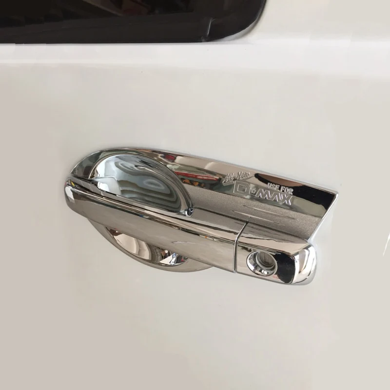 Door Handle Cover For Ford Ranger Chromium Car Styling Door Pull Decoration For Toyota REVO For Isuzu DMAX