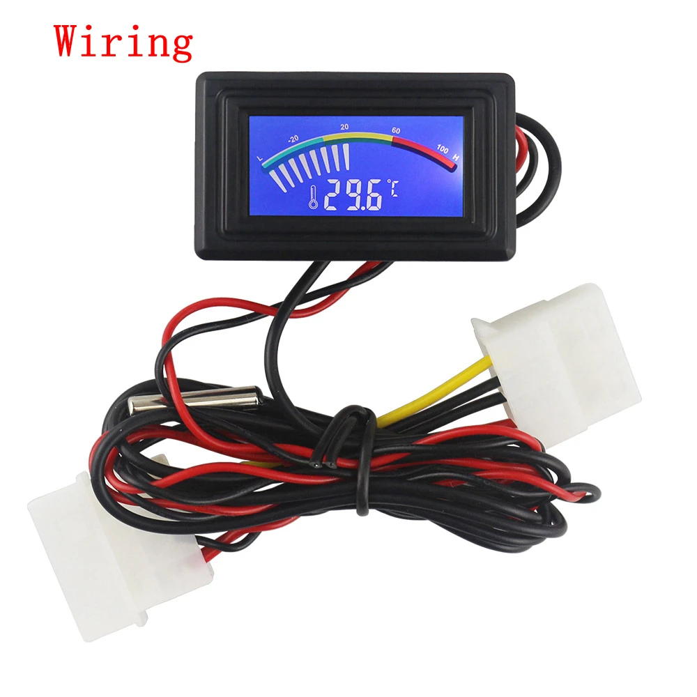 -50~110C  -58~230F LCD Digital Thermometer Temperature Meter for Car Computer Refrigerator Temperature Monitor