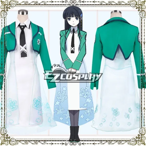 Mahouka Koukou no Rettousei Miyuki disfraz de Cosplay E001