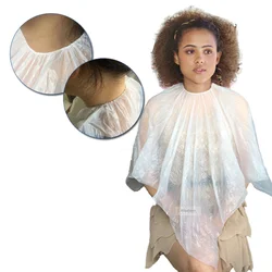 10pcs Disposable Dye hair shawl 100cm x 100cm hair treatment wraps Salon hair color cape perm styling tools