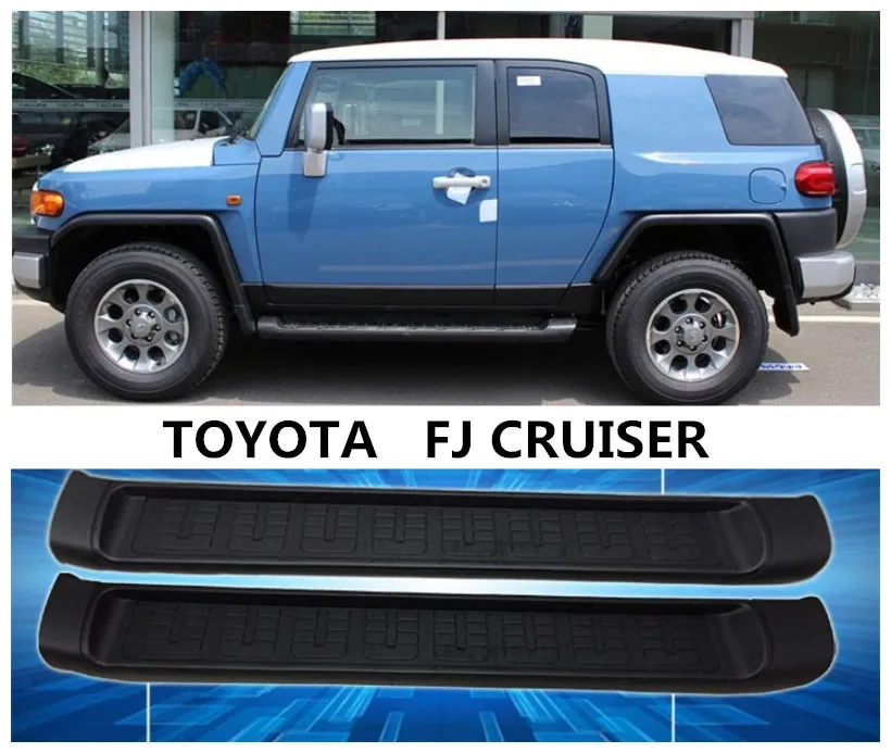 For TOYOTA FJ CRUISER 2007-2017 Running Boards Side Step Bar Pedals Nerf Bars High Quality Car Modification Accessories