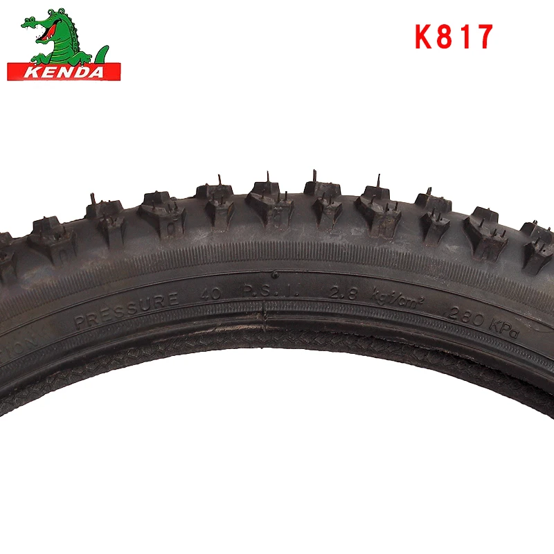 KENDA-Mountain Bike Tire Parts, K817 Steel Wire, 16, 20 Inches, 16x1.95, 20x1.95, Big Tooth Pattern, Cross-Country Bicycle Tire