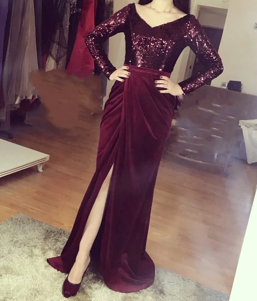 Evening Prom Celebrity Dresses 2020 Woman's Party Night Cocktail Long Mermaid Dresses Plus Size Dubai Arabic Formal Dress