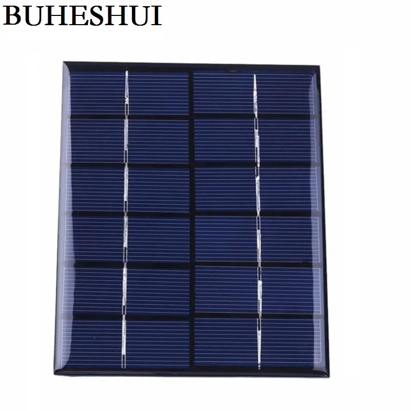 

BUHESHUI 24pcs 6V 330mA 2W Mini Solar Panels Small Solar Power 3.6v Battery Charge Solar Led Light Solar Cell Drop Free Shipping