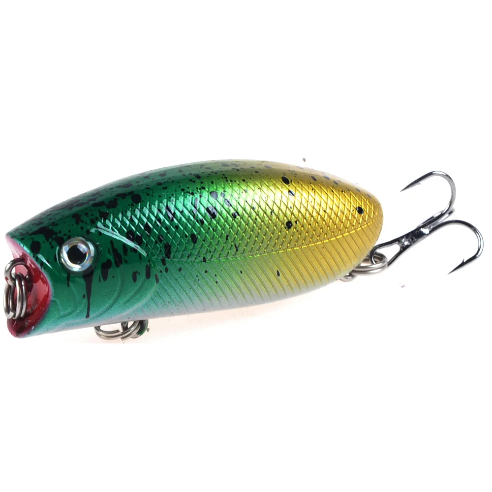 1PCS 10.4g/5.5cm Poppers Fishing lure top water pesca fish lures wobbler isca artificial hard bait Topwater poper
