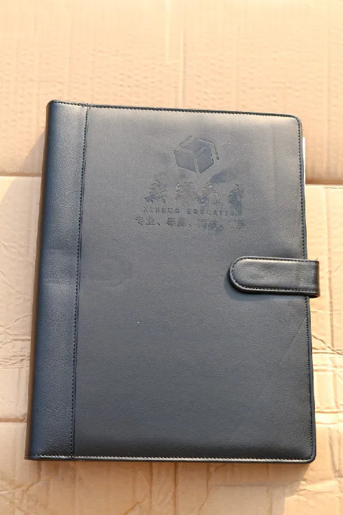 Sáng Tạo Da A4 Tập Tin Thư Mục Padfolio Đa Chức Năng Tổ Chức Kế Hoạch Xách Tay Nhẫn Chất Kết Dính Busniess Học Vật Dụng Văn Phòng