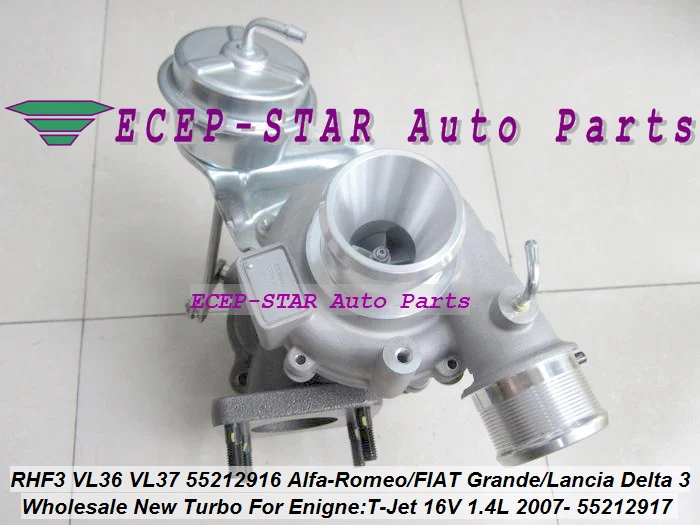 

RHF3 VL36 VL37 55212916 55212917 Турбо Для Alfa-Romeo MiTo Для Lancia Delta III Для FIAT Grande Punto Bravo 2007- T-Jet 16V 1.4L