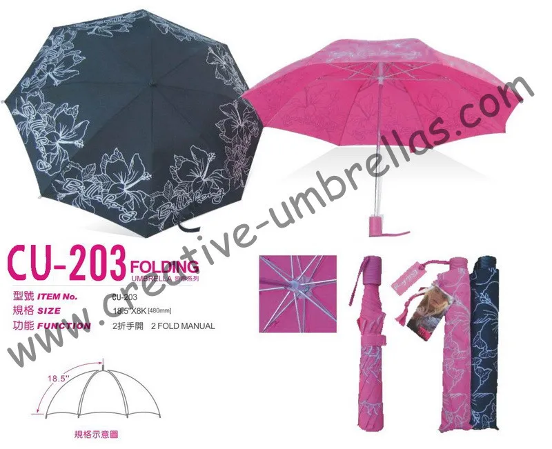 Mass cargo allowed,two fold umbrellas,customized logo printing,free shipping by sea,factory direct wholesales,advertising cherry