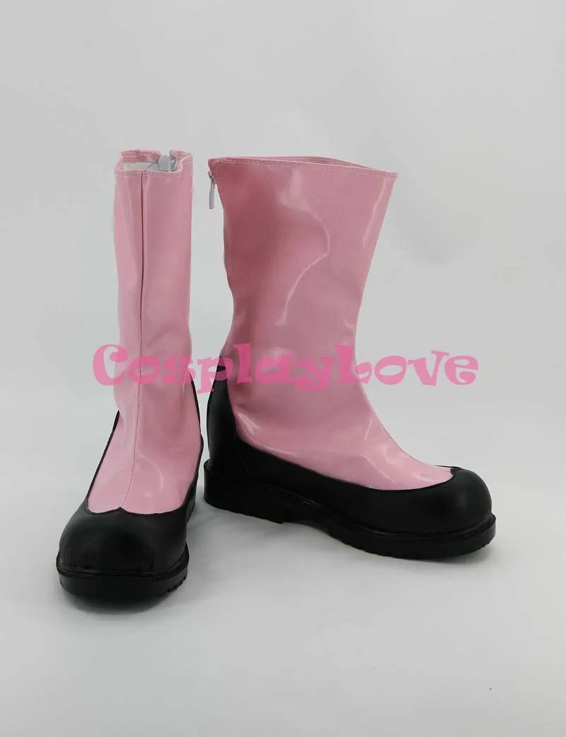 

Cardcaptor Sakura Kinomoto Sakura Black Pink Cosplay Shoes Boots Hand Made For Halloween Christmas Festival CosplayLove