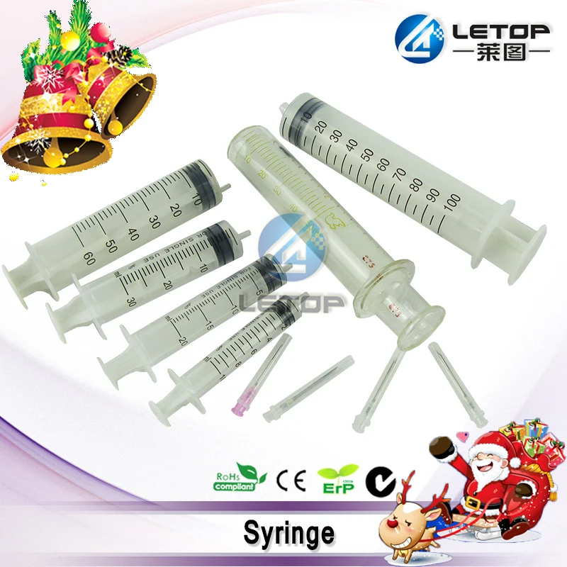 5PCS Solvent Printer Plastic large syringe 100ml 60ml 50ml 30ml 20ml 10ml For Mimaki Mutoh Allwin  Xuli Yaselan