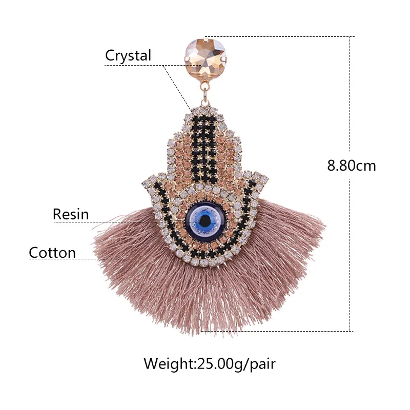 Oorbellen Tassel Earrings For WomenFemale Statement Earrings Fashion Jewelry Women Long Vintage Bohemian Drop Earrings Gifts EAR
