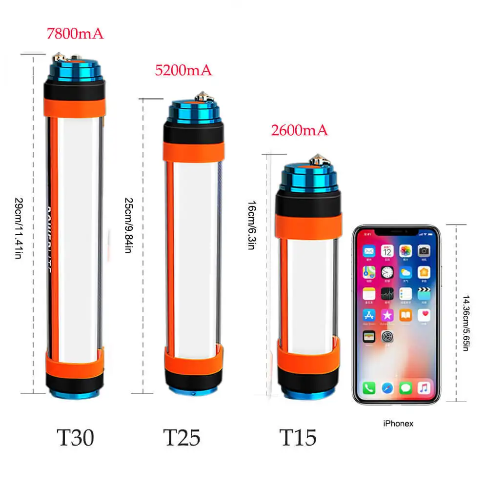 Imagem -02 - Lanterna Flexível à Prova Dágua 29cm 11 Polegadas para Acampamento 5w Portátil Magnética Luz para Viagem Sos Luz Led Lâmpada