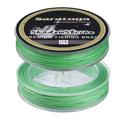 Dorisea Línea de Pesca Trenzada Multifilamento Verde Fluorescente