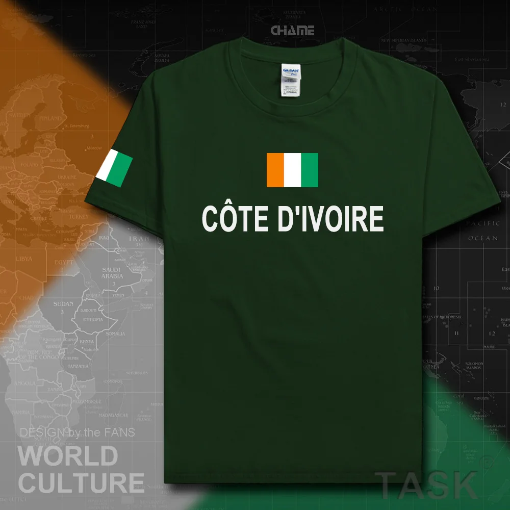 Cote d\'Ivoire Ivory Coast mens t shirt fashion 2017 jersey nation team cotton t-shirt clothing sporting tee CIV Ivorian Ivoirian