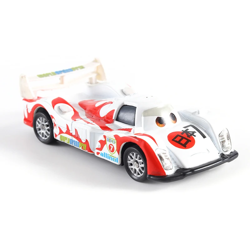 Samochody 3 Disney Pixar Cars 2 Shu Todoroki Metal Diecast Toys Samochód 1:55 Zygzak McQueen Prezenty dla dzieci Zabawki