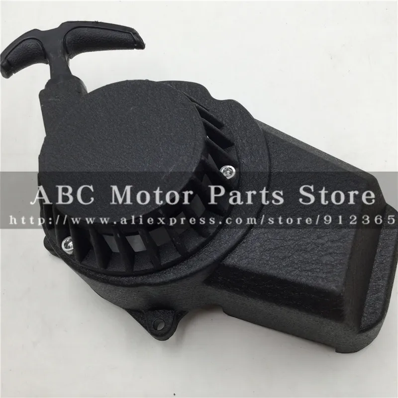 Aluminum Pull Starter Use On 2 Stroke 43cc 47cc 49cc Engine Start For Mini ATV Quad Small Dirt Pit Bike Pocket Bike