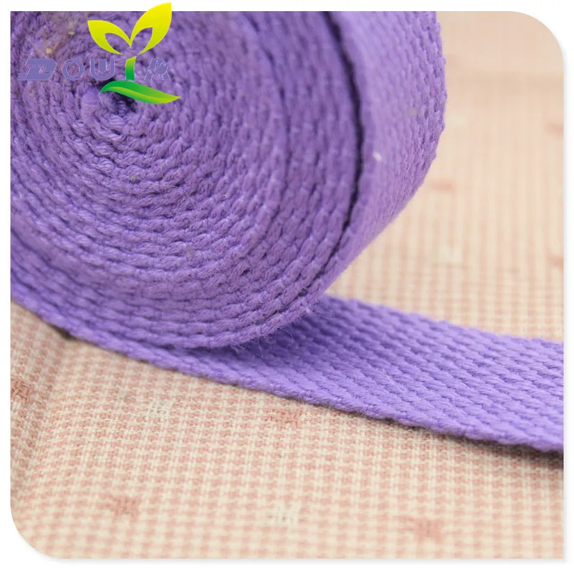 cotton strap 20mm cotton webbing for sewing canvas ribbon for needlework cotton twill tape for webbing backpack webbing 20mm