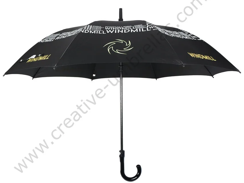 Free shipping by sea,private customized advertising  promotion present parasol over panels' printing neon gift golf umbrella