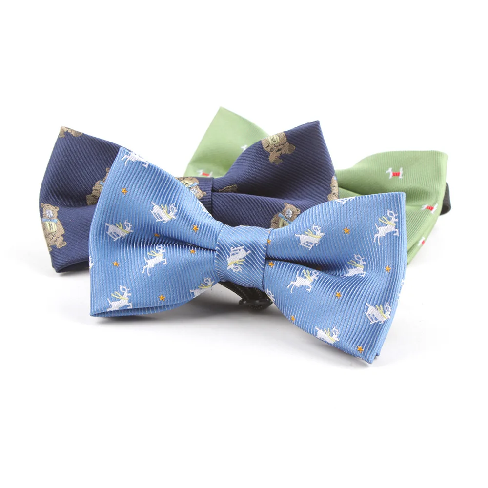 

VEEKTIE Maillard Style Plaid Children Bow tie Baby Kids Classical Pet Striped Butterfly Dog noeud papillon Enfant Blue Red gift