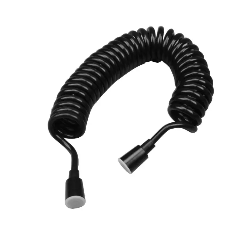 Pistola de ducha con resorte Flexible de 200cm, MANGUERA DE AGUA de fontanería, estilo de tubería de conexión para PULVERIZADOR DE bidé de inodoro