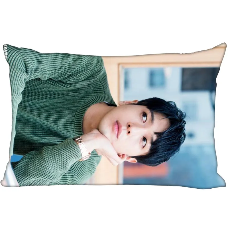 Hot KPOP Jung Yong Hwa Pillowcase Decorative PillowCover Zipper Pillowcases Satin Custom your image more size