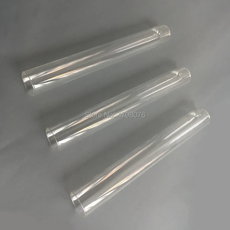 25*200mm 5pcs/lot Pyrex test tube Stopper Borosilicate transparent lab test tube round bottom plain end blowing glass