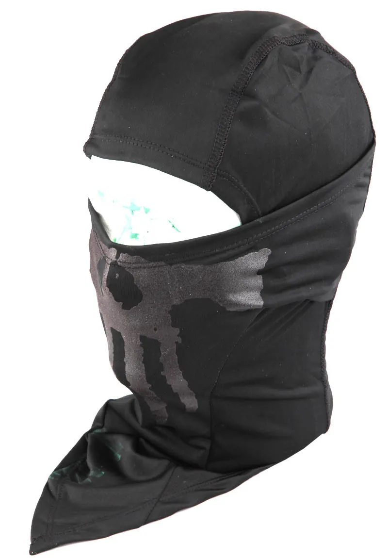 EMERSON Ghost recon head wersja taktyczna maska na twarz BD6621 BLACKSkullies