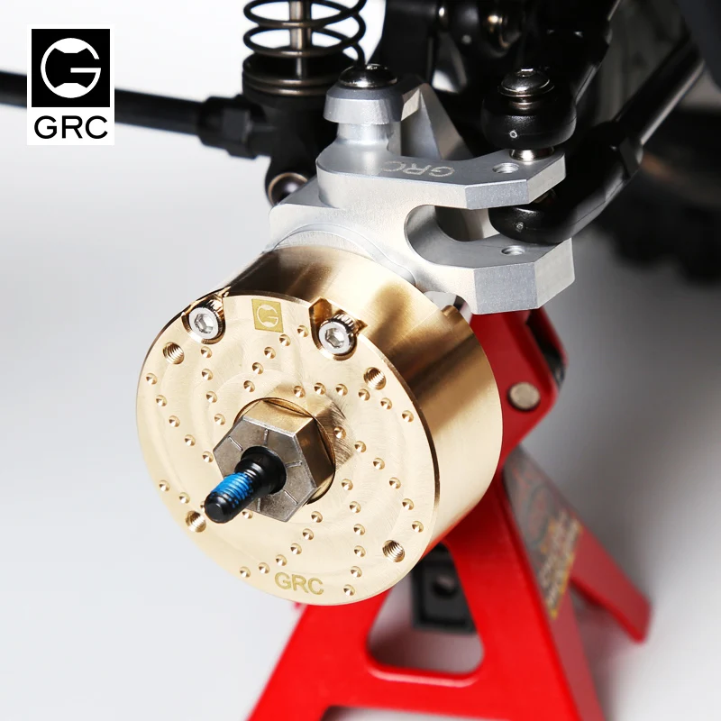 GRC Brass Portal Driving Housing Outer Cover for Traxxas Trx-4 Crawler Car