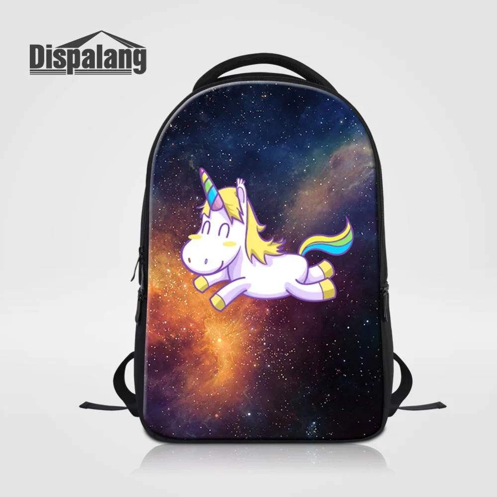 

Dispalang Men Women Laptop Backpacks Galaxy Unicorn School Bags for Teenagers Boys Girls Large Capacity Notebook Backpack